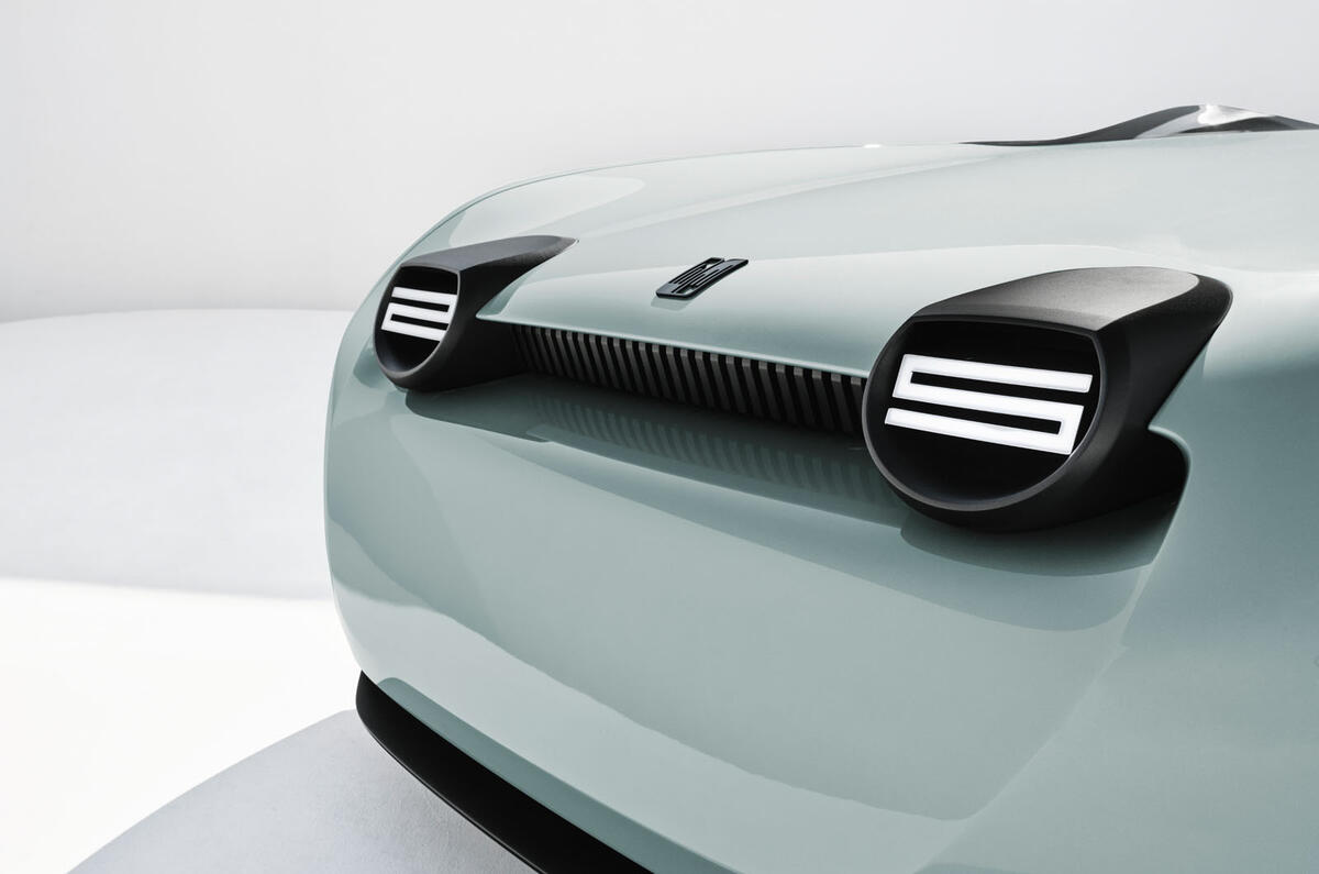 Makkina Triumph TR2 front detail