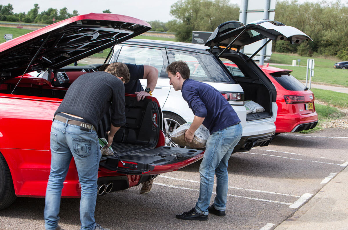 Vauxhall Maloo vs Audi RS6 vs Range Rover Sport SVR