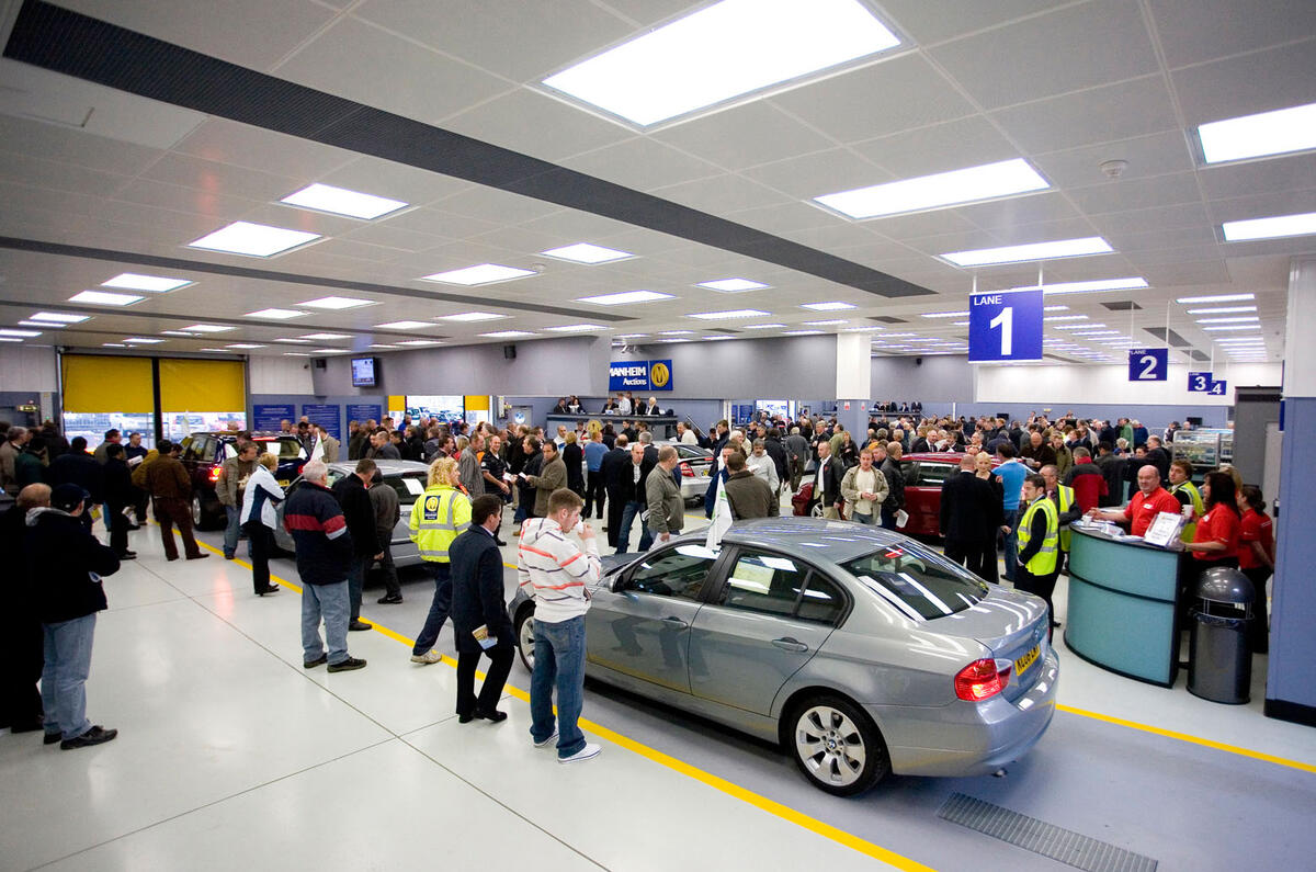 Buying a car at an auction