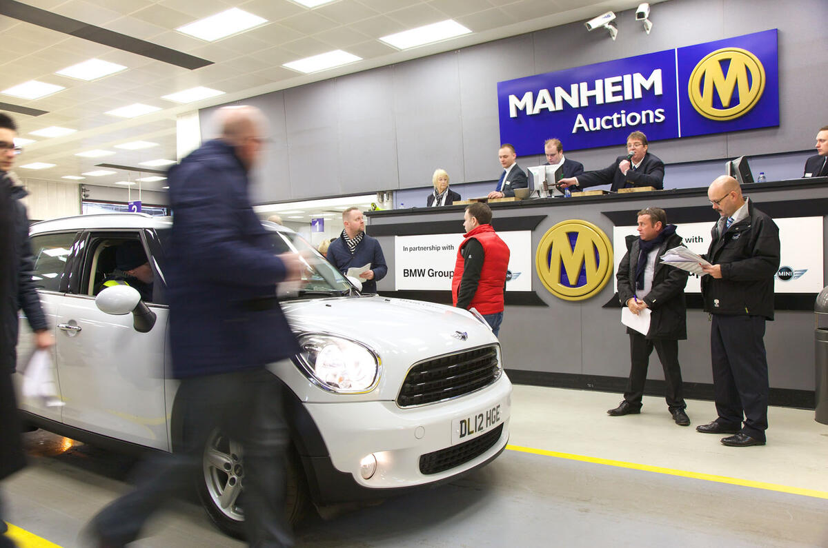 Buying a car at an auction