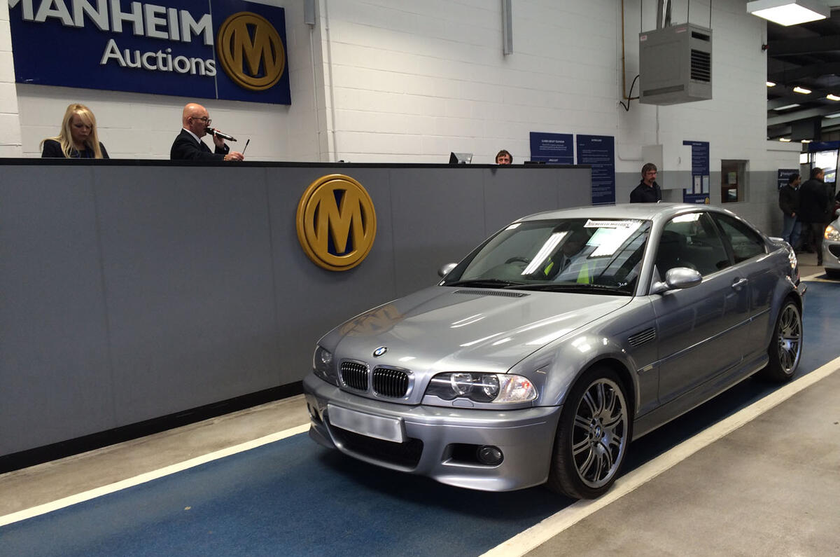 Buying a car at an auction