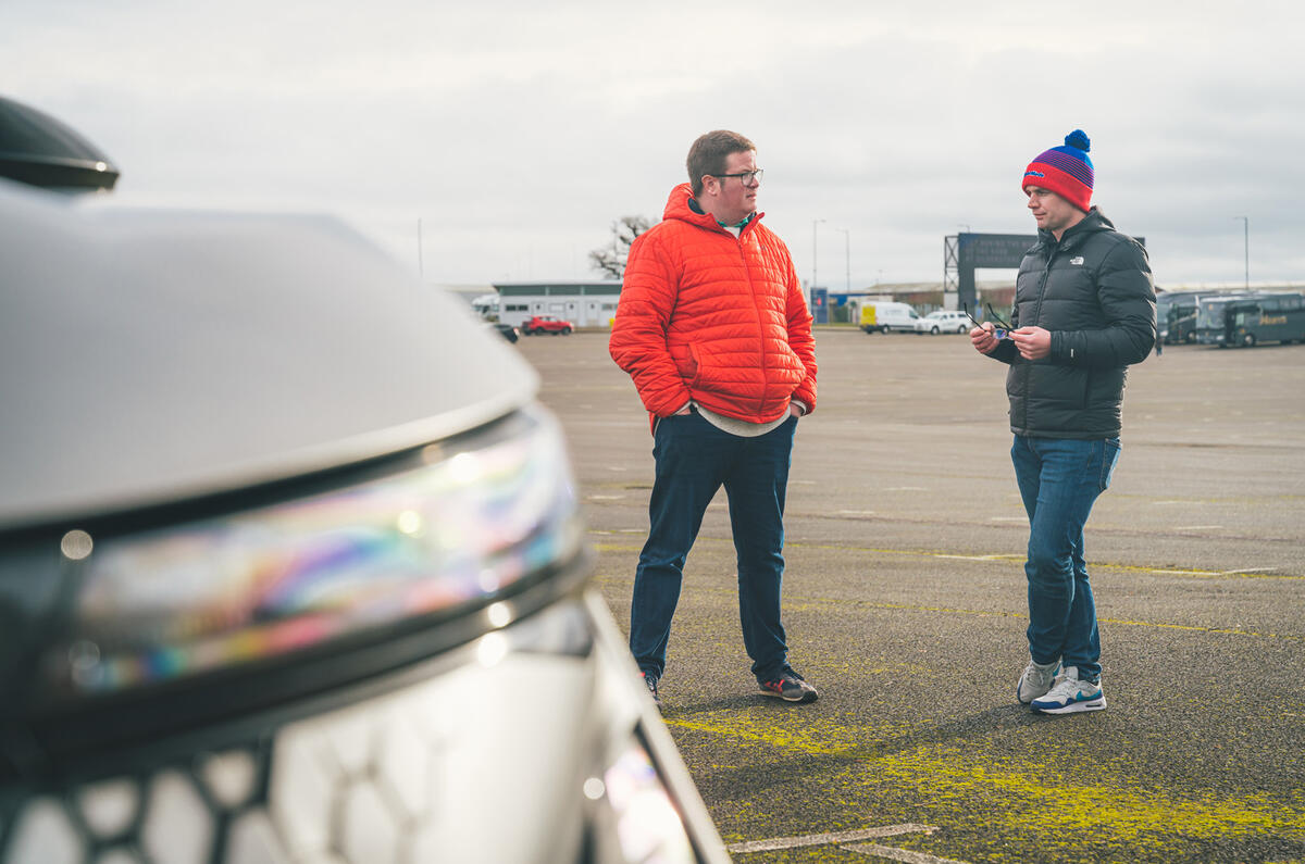 Mark Tisshaw and Matt Saunders   Autocar Mark Tisshaw and Matt Saunders   Autocar