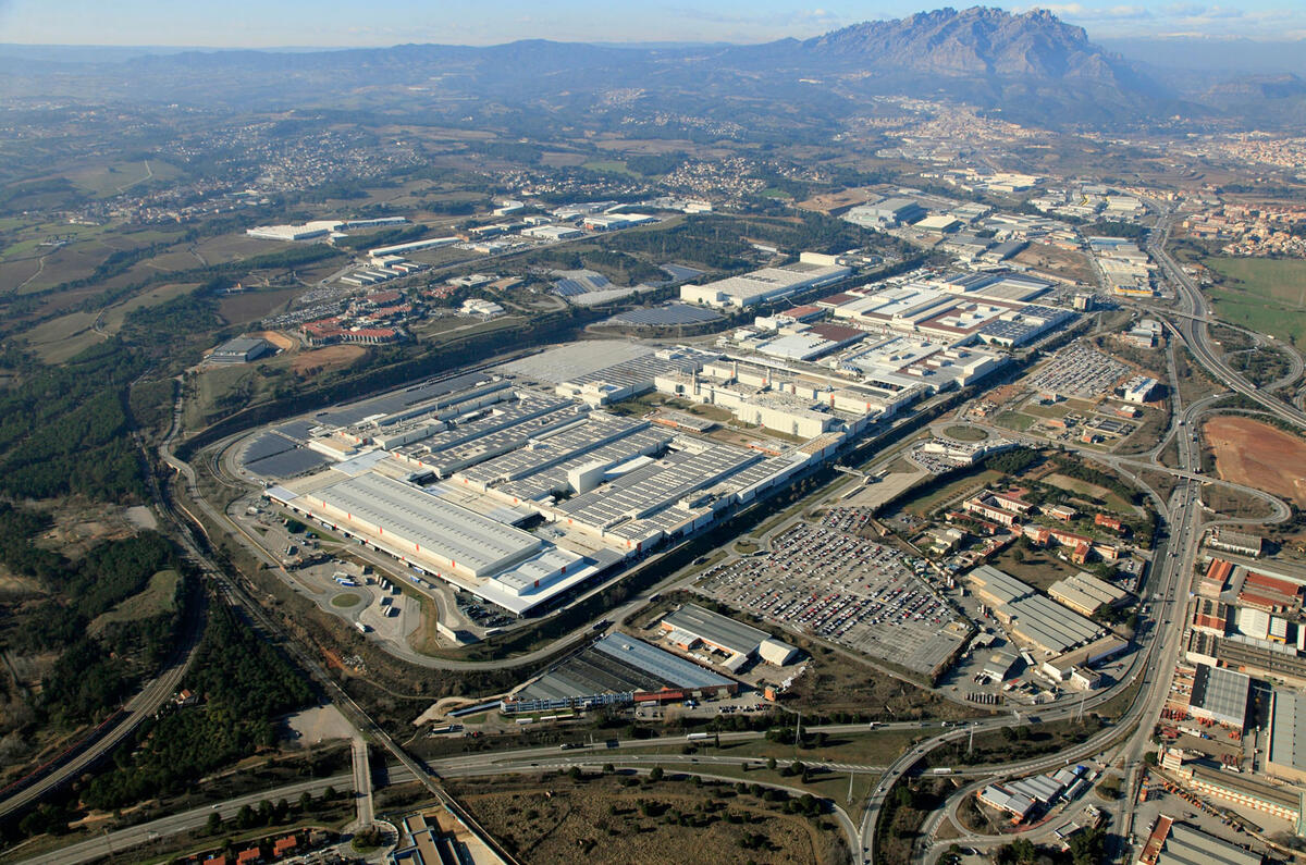 Seat's Martorell plant, Spain
