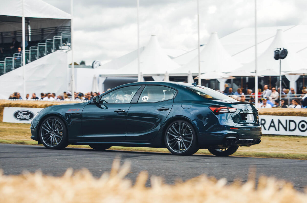 Maserati Ghibli Ultima Goodwood rear quarter