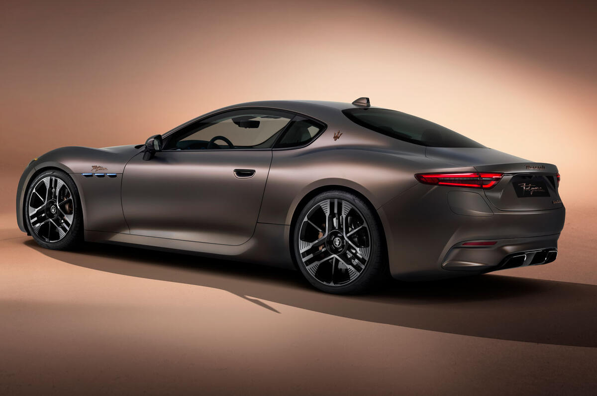 Maserati GranTurismo  Folgore rear three quarter Maserati GranTurismo  Folgore rear three quarter