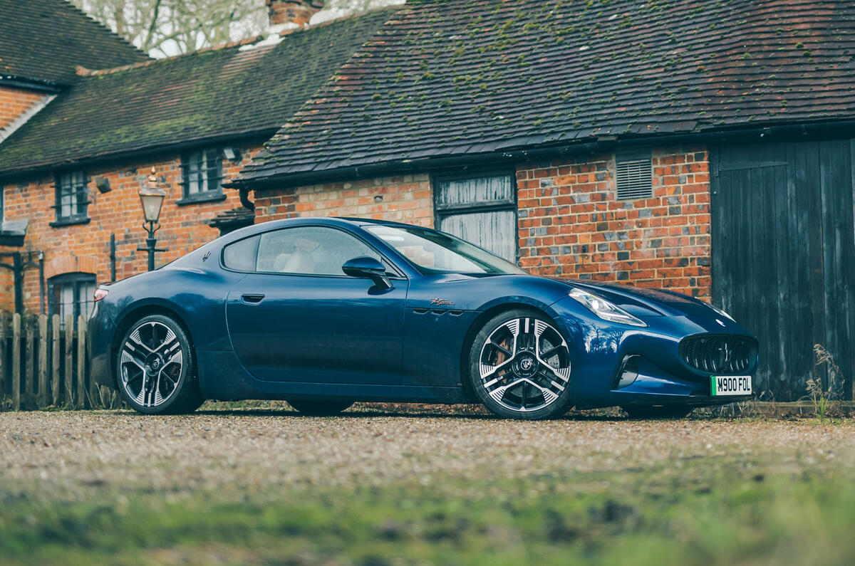 Maserati Granturismo Folgore front quarter static