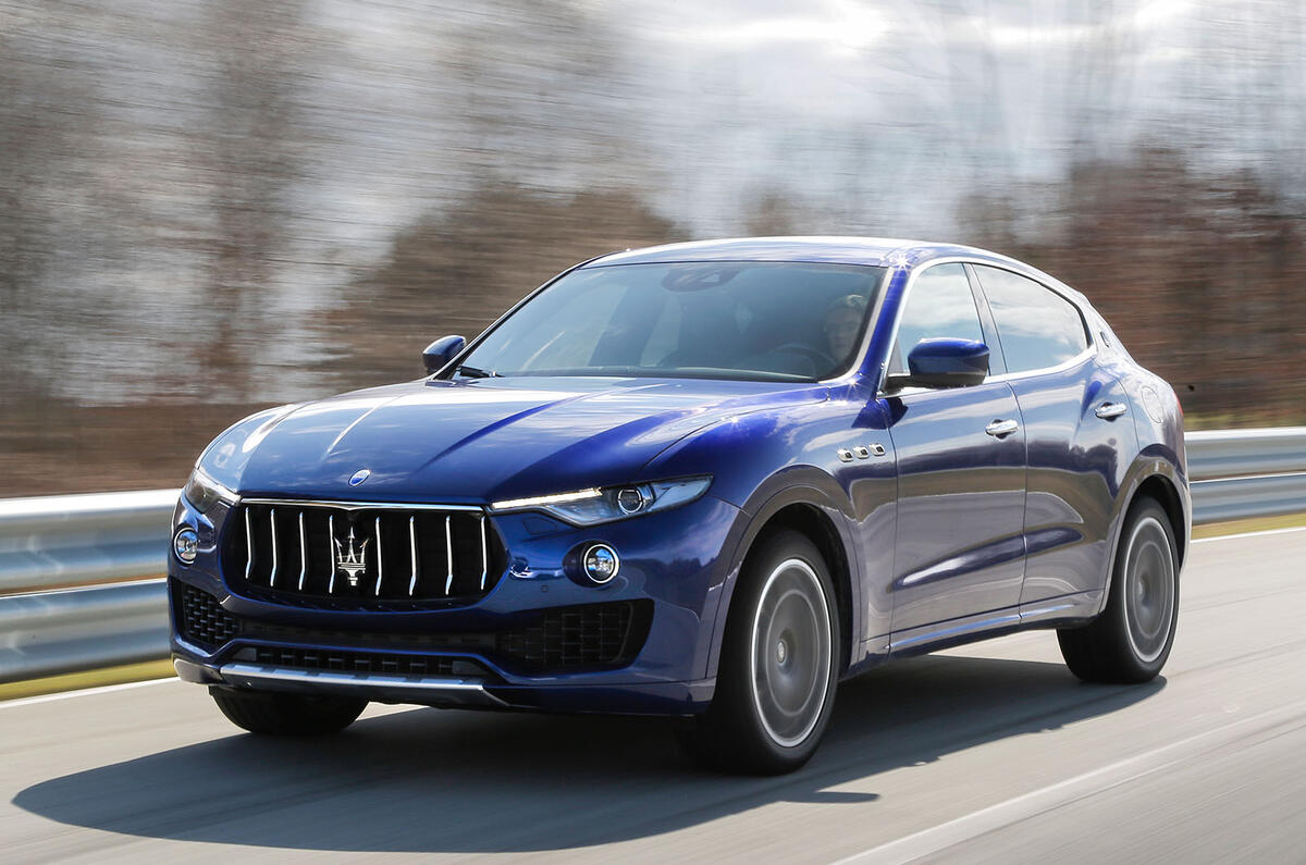 Maserati Levante front three quarter