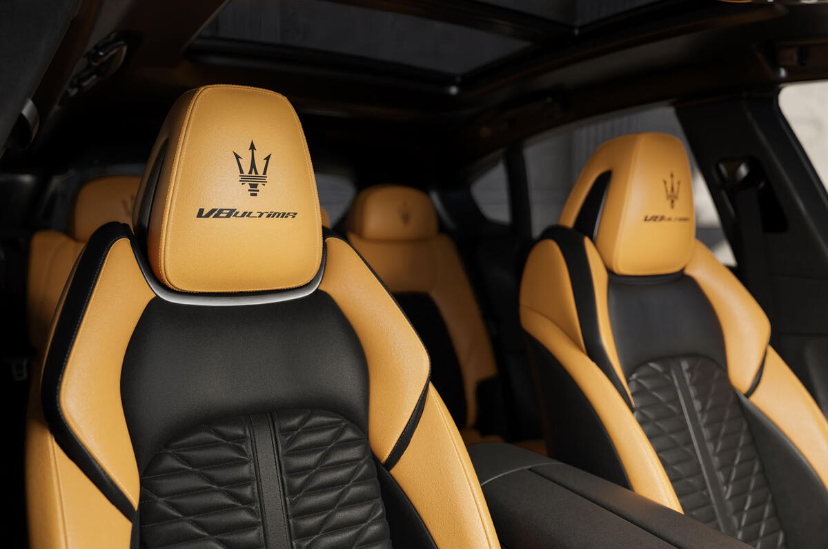 Maserati Levante V8 Ultima seats Maserati Levante V8 Ultima seats