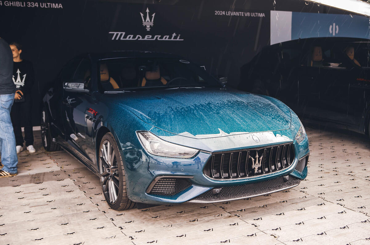 Maserati Ghibli front angle Maserati Ghibli front angle