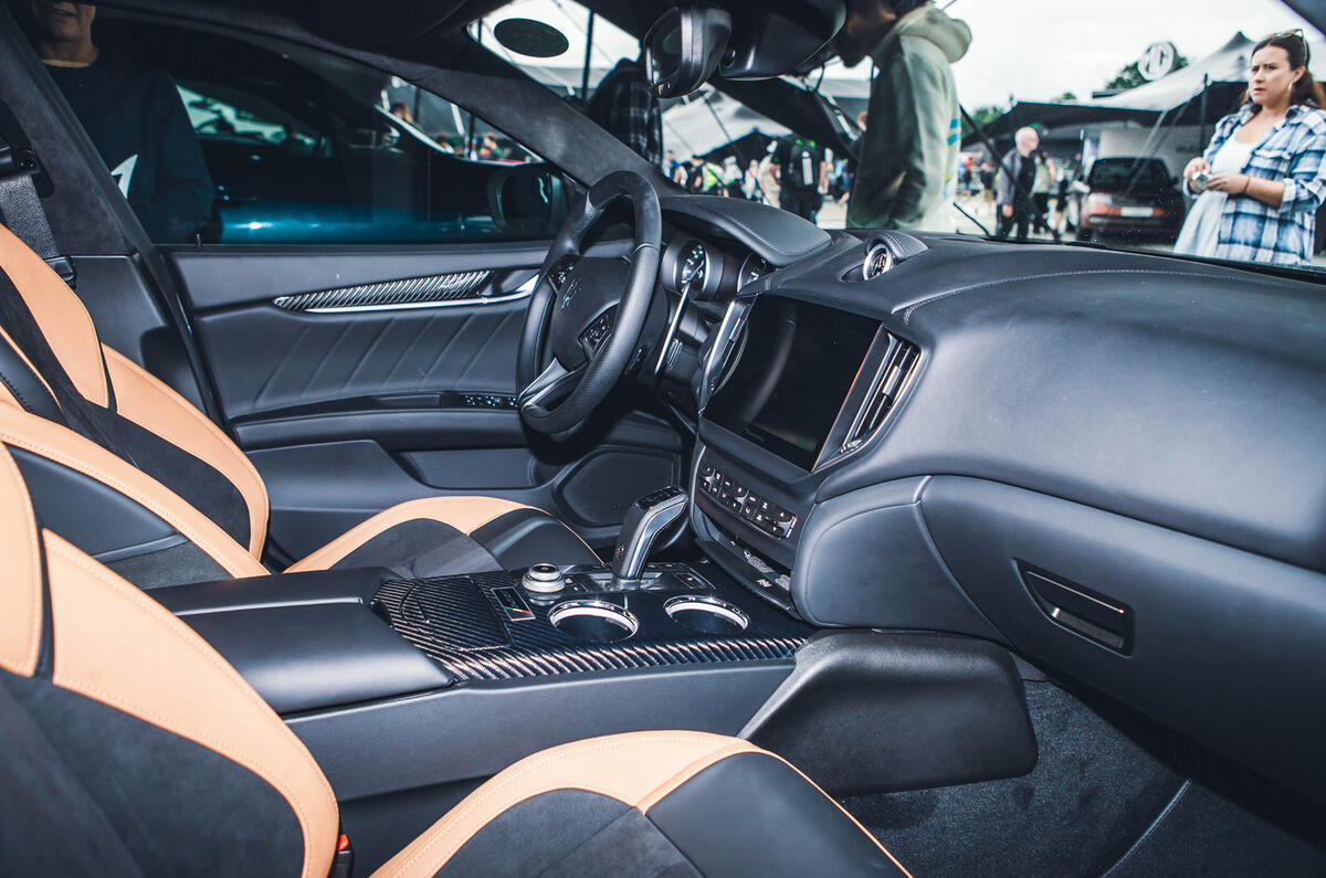 Maserati Ghibli interior Maserati Ghibli interior