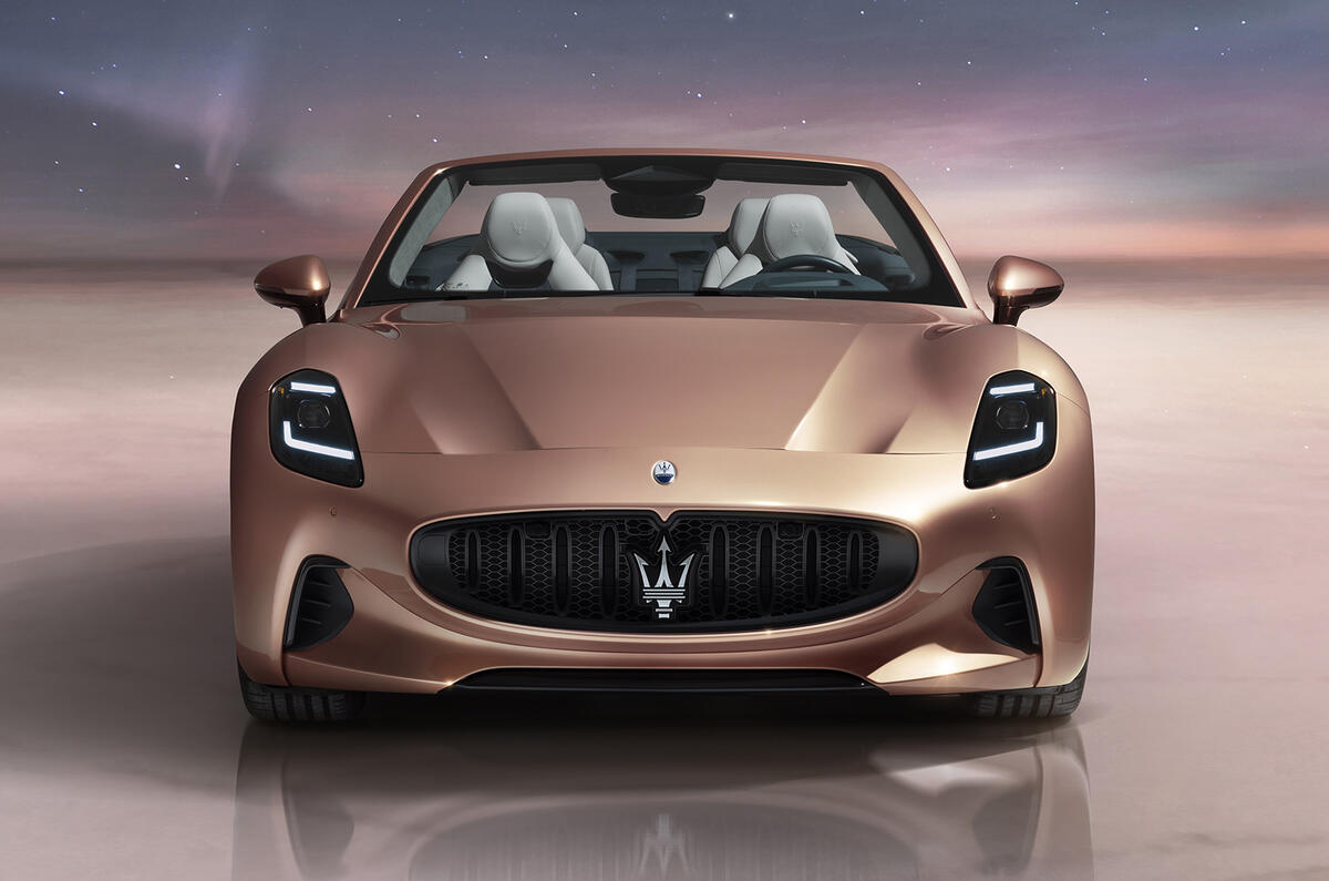 Maserati Grancabrio Folgore front view Maserati Grancabrio Folgore front view