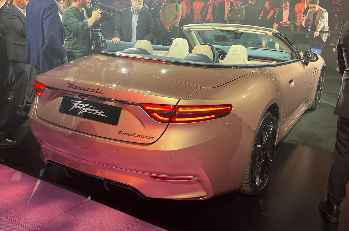 Maserati Grancabrio Folgore rear copy