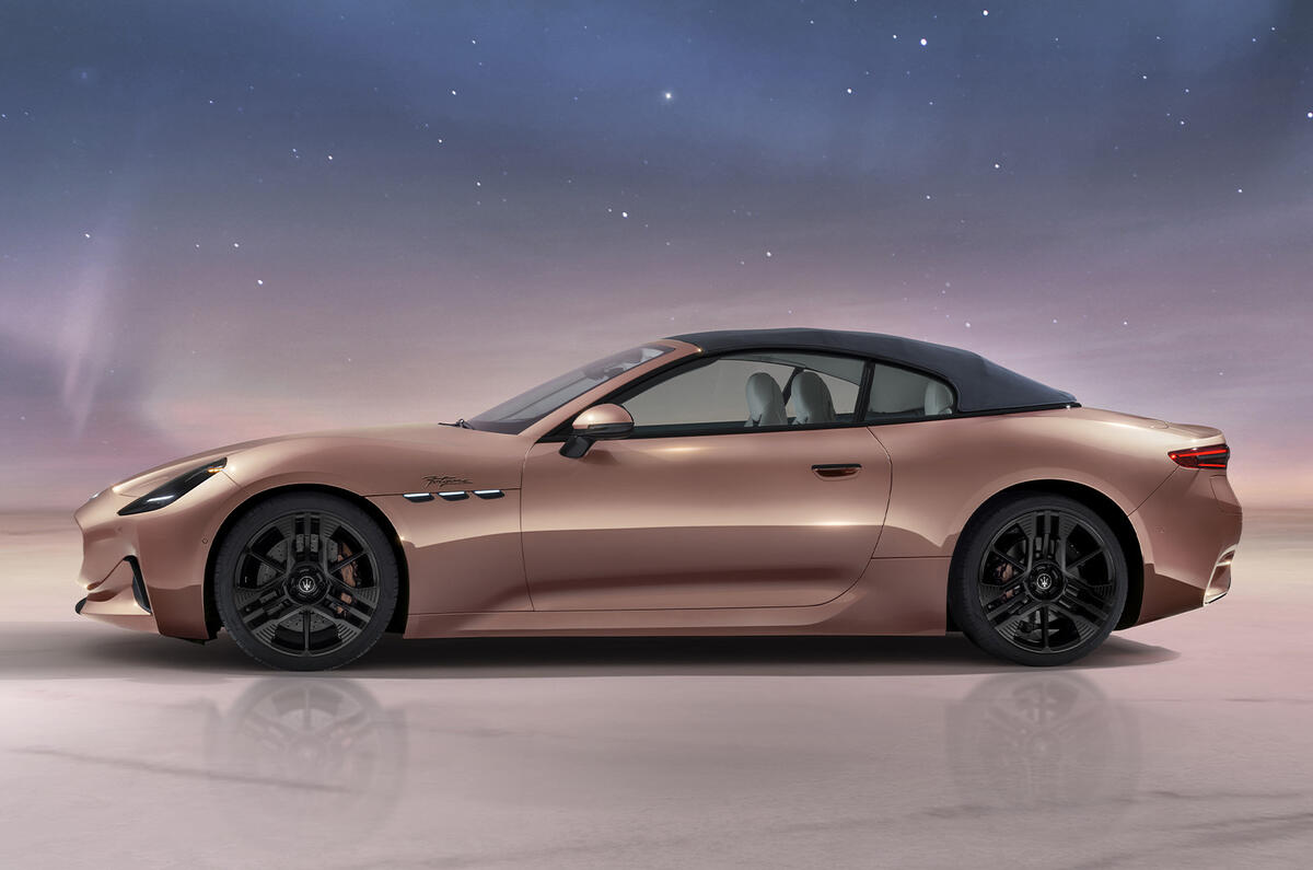 Maserati Grancabrio Folgore side view 2 Maserati Grancabrio Folgore side view 2