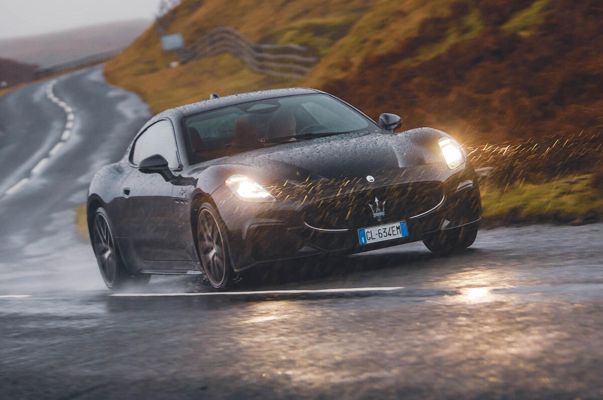 Maserati Granturismo front three quarter