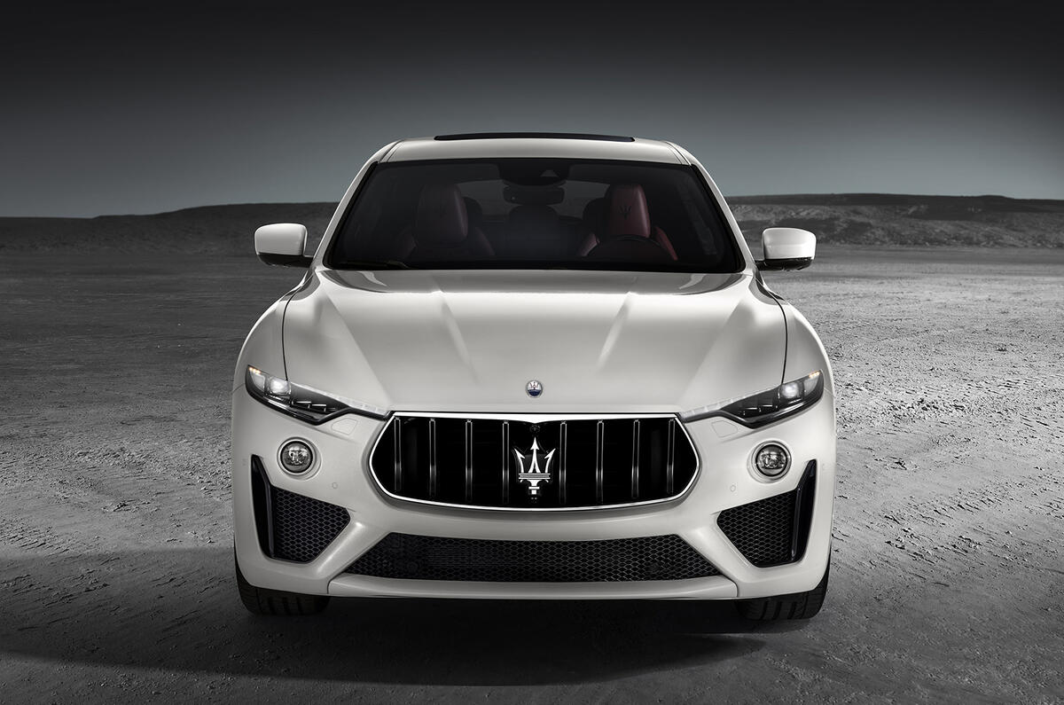 Maserati Levante GTS revealed at Goodwood as Trofeo sibling