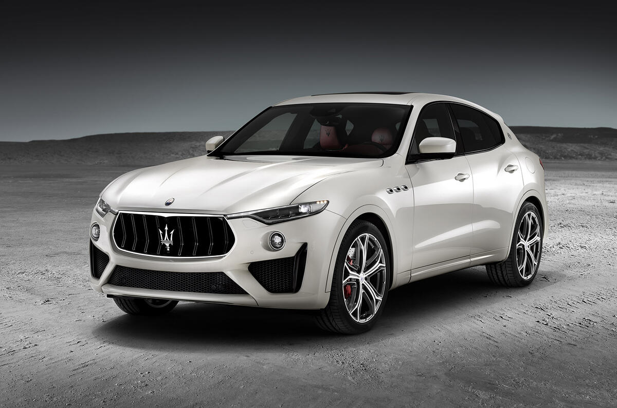 Maserati Levante GTS revealed at Goodwood as Trofeo sibling