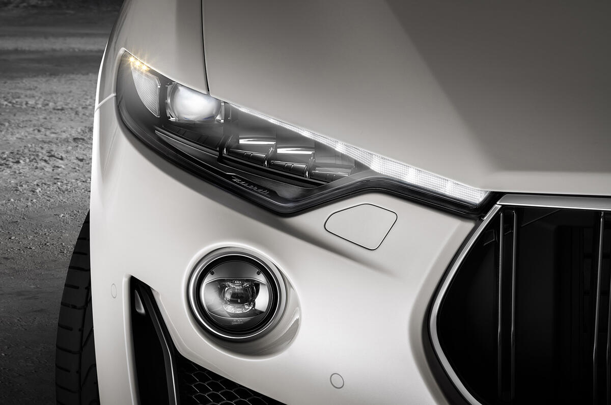 Maserati Levante GTS revealed at Goodwood as Trofeo sibling
