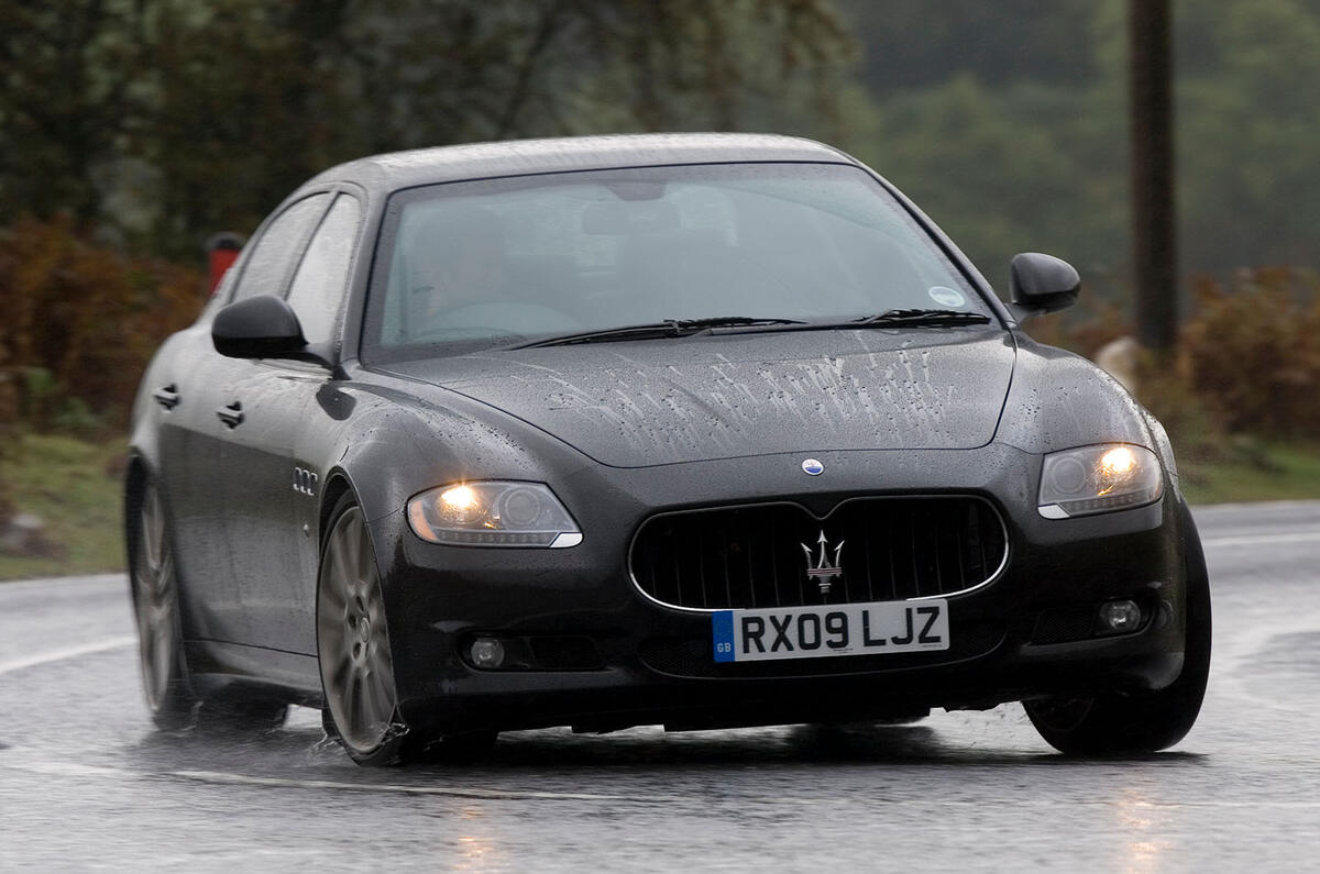 Maserati Quattroporte front three quarter Maserati Quattroporte front three quarter