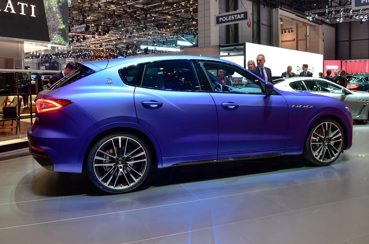 Maserati show stand Geneva motor show