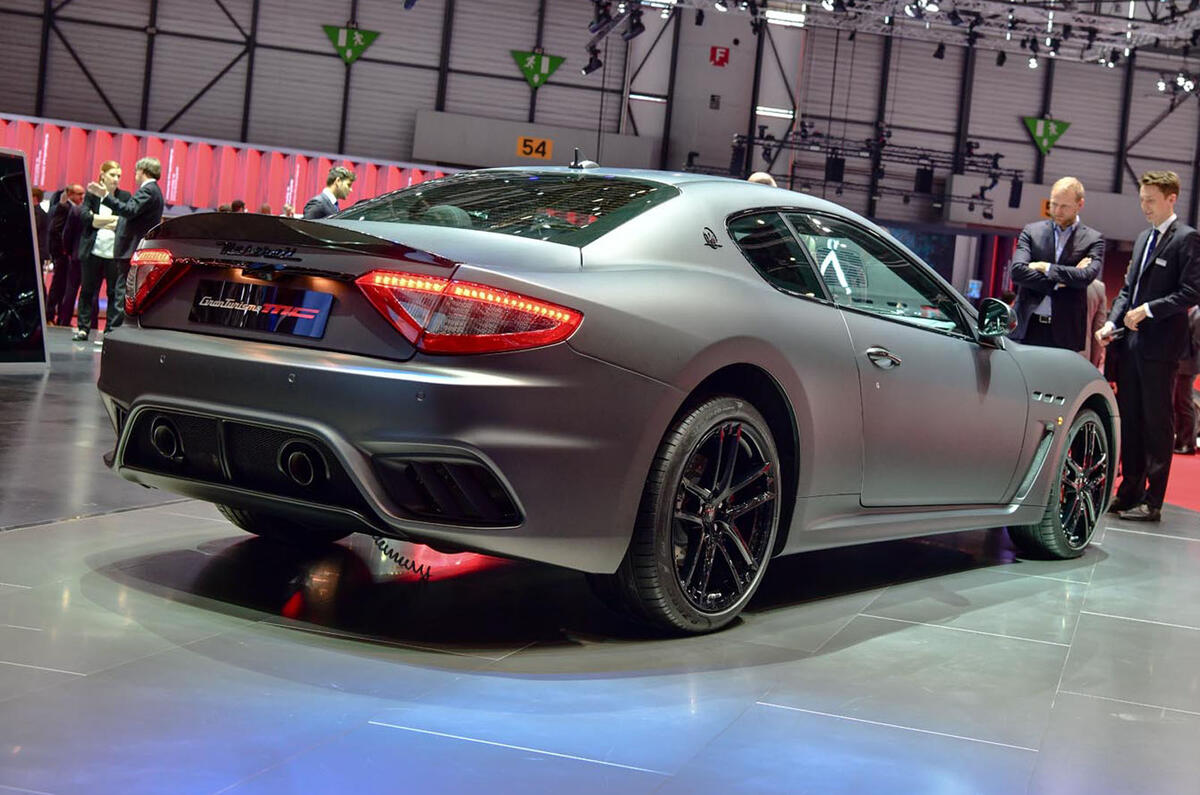 Maserati show stand Geneva motor show