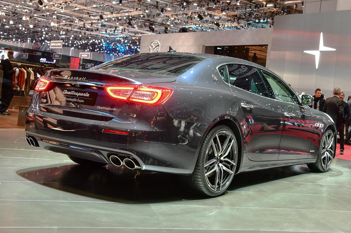Maserati show stand Geneva motor show