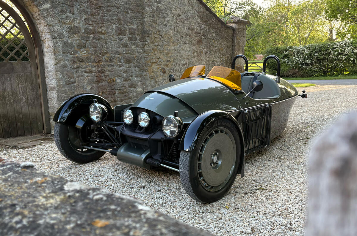 Matt Prior Morgan Super 3 front quarter