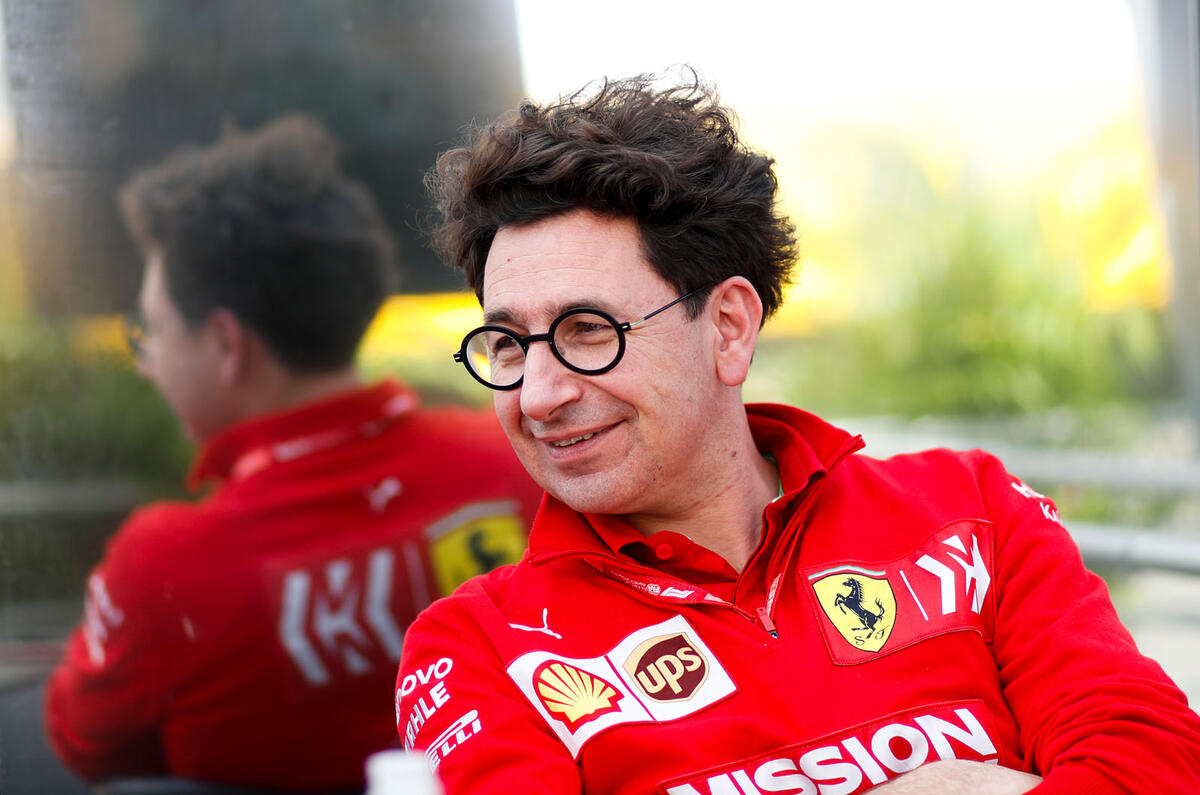 Mattia Binotto Ferrari