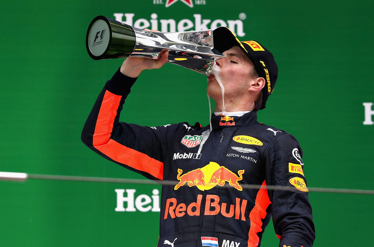 Max Verstappen: meeting the future of Formula 1