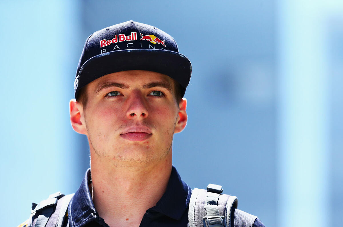 Max Verstappen: meeting the future of Formula 1