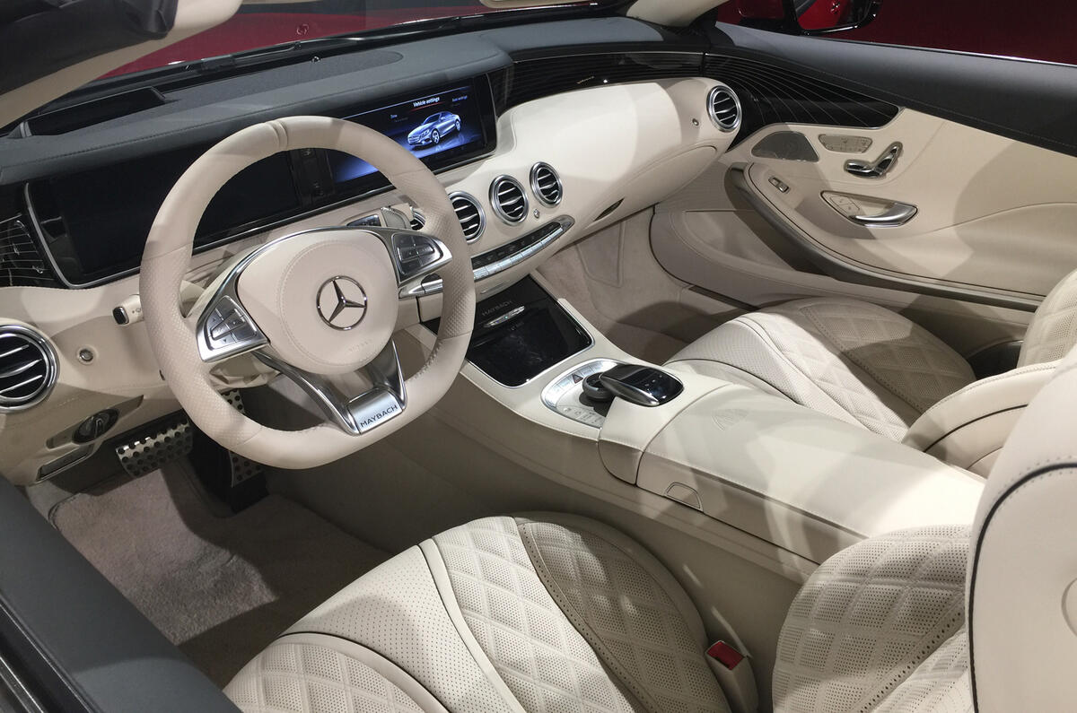 Mercedes-Maybach S650 Cabriolet unveiled at LA motor show