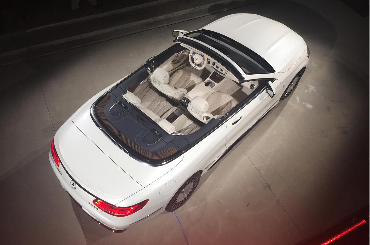 Mercedes-Maybach S650 Cabriolet unveiled at LA motor show