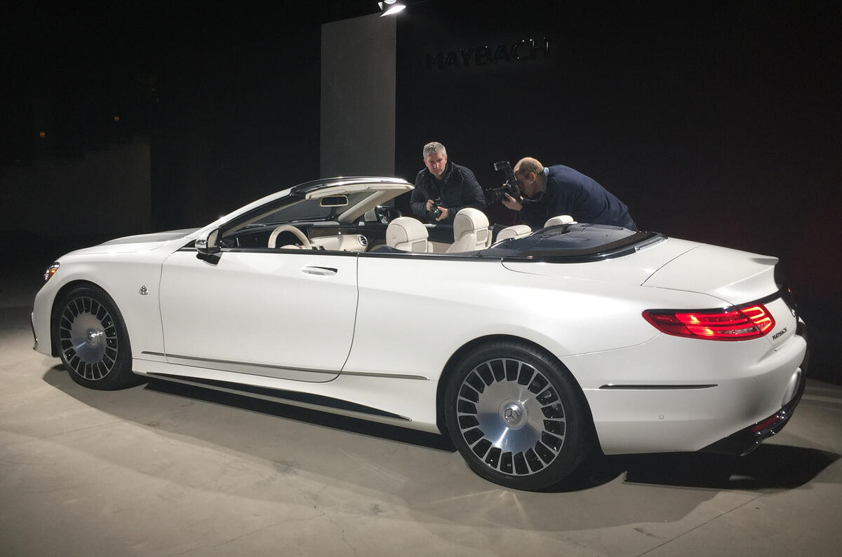 Mercedes-Maybach S650 Cabriolet unveiled at LA motor show
