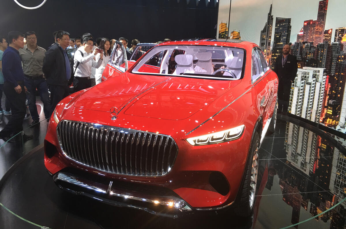 Beijing motor show Mercedes-Maybach