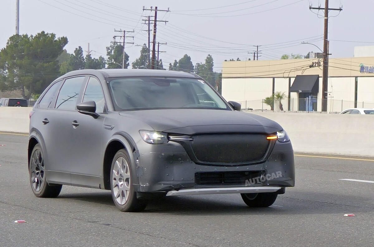 Mazda EV mule spyshots 001