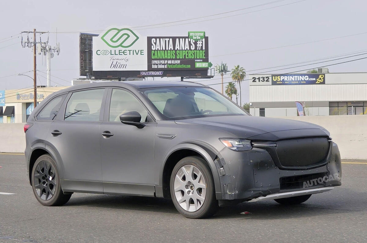 Mazda EV mule spyshots 002