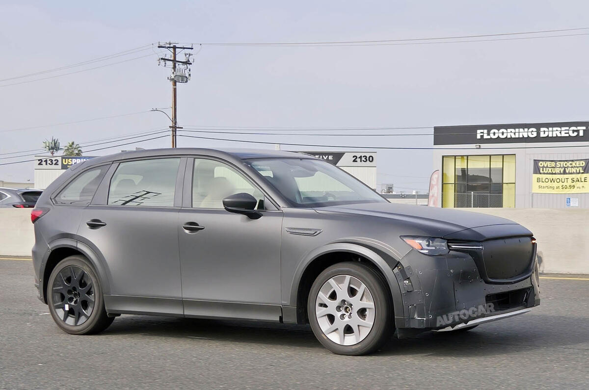 Mazda EV mule spyshots 003