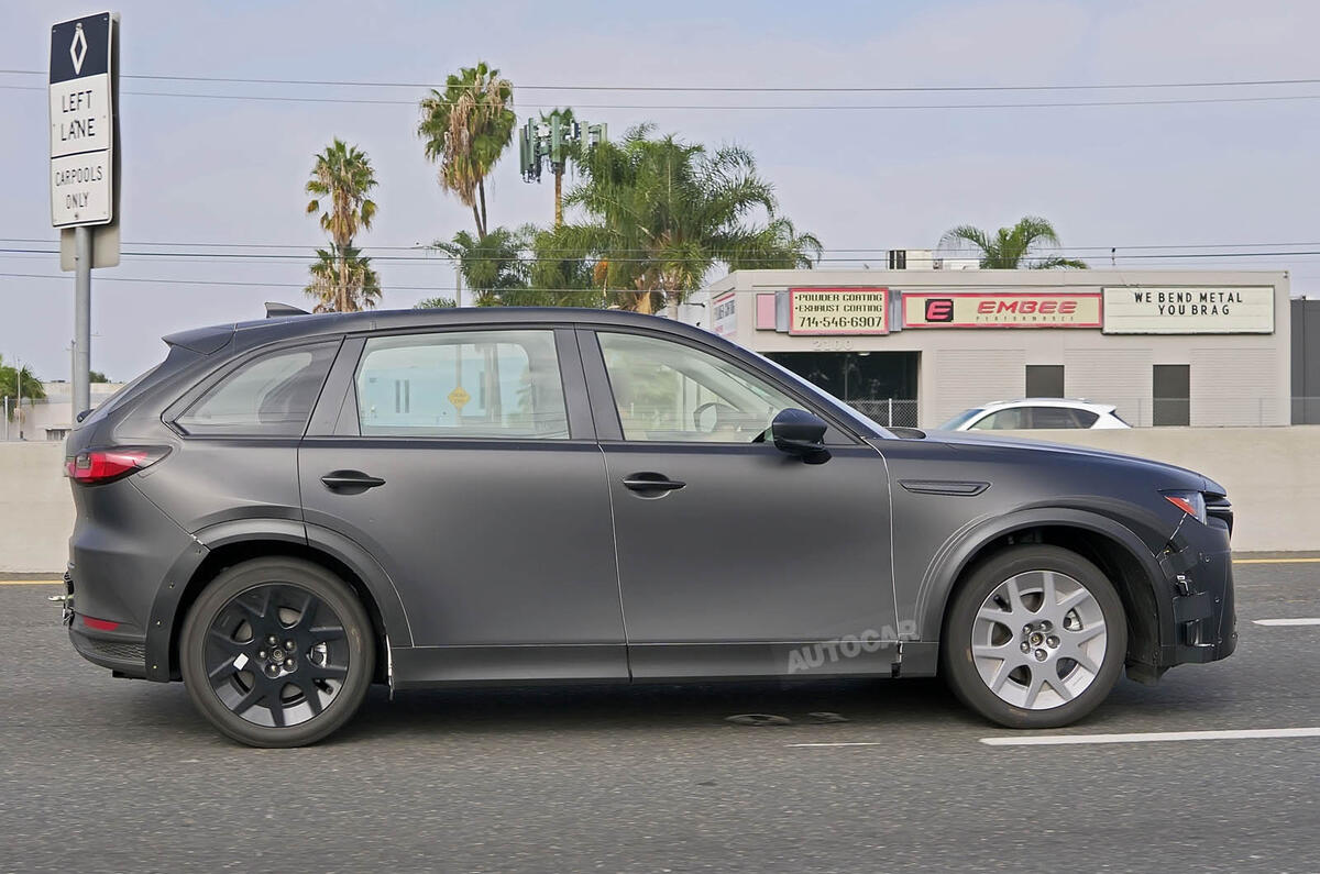 Mazda EV mule spyshots 004
