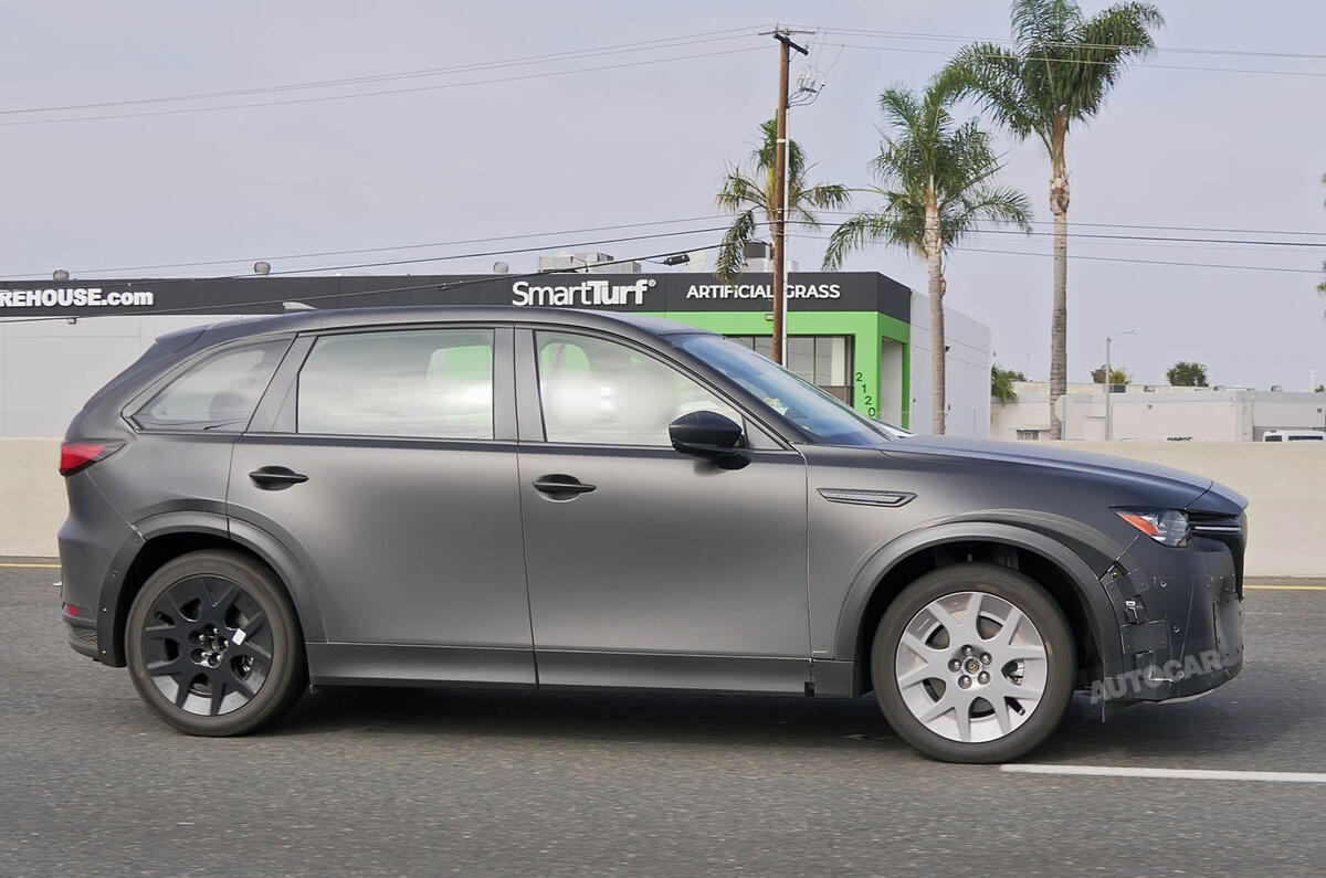 Mazda EV mule spyshots 005