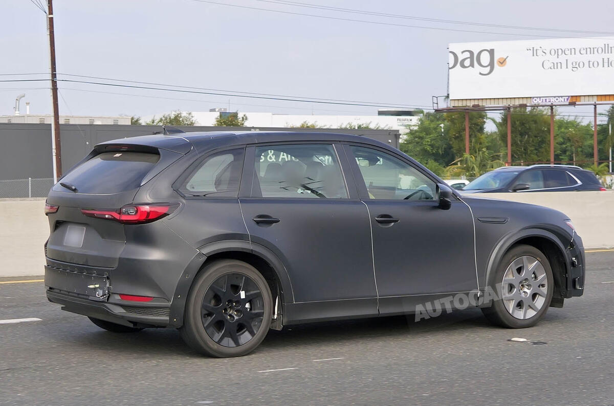 Mazda EV mule spyshots 006