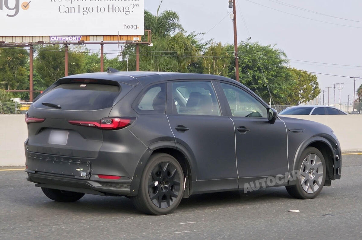 Mazda EV mule spyshots 007