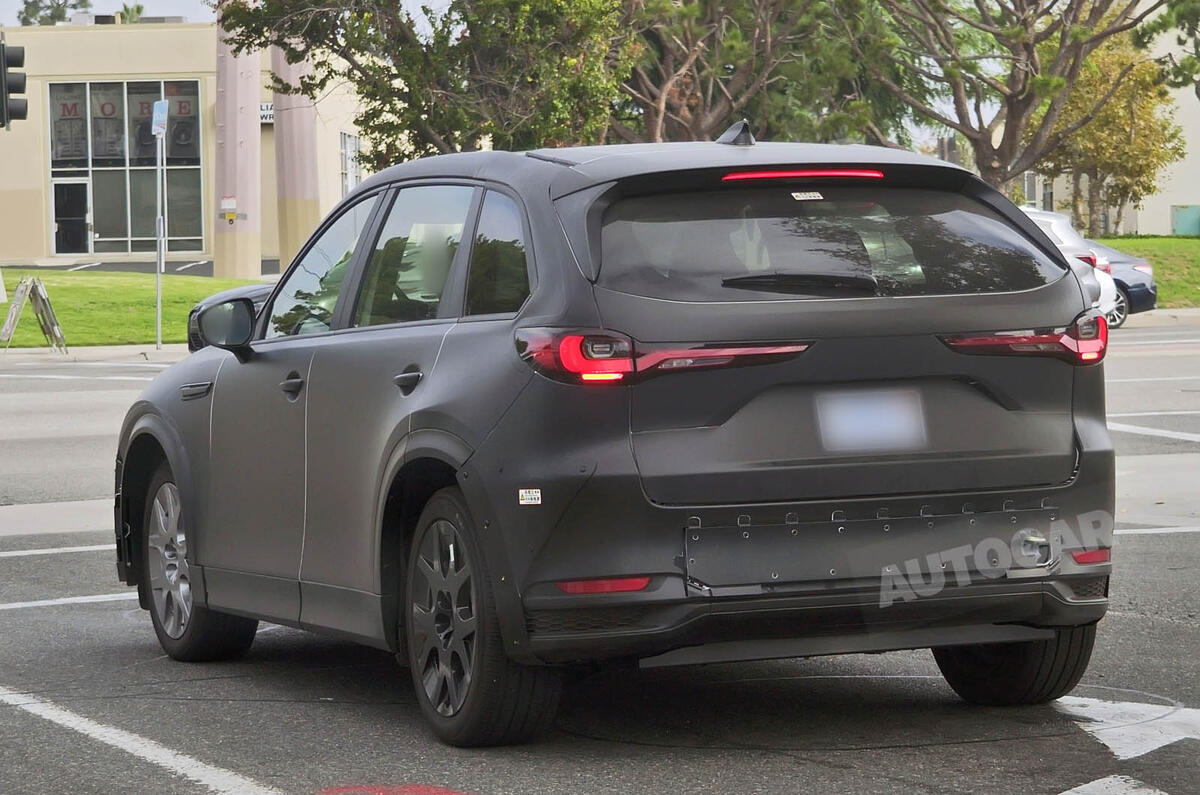 Mazda EV mule spyshots 008