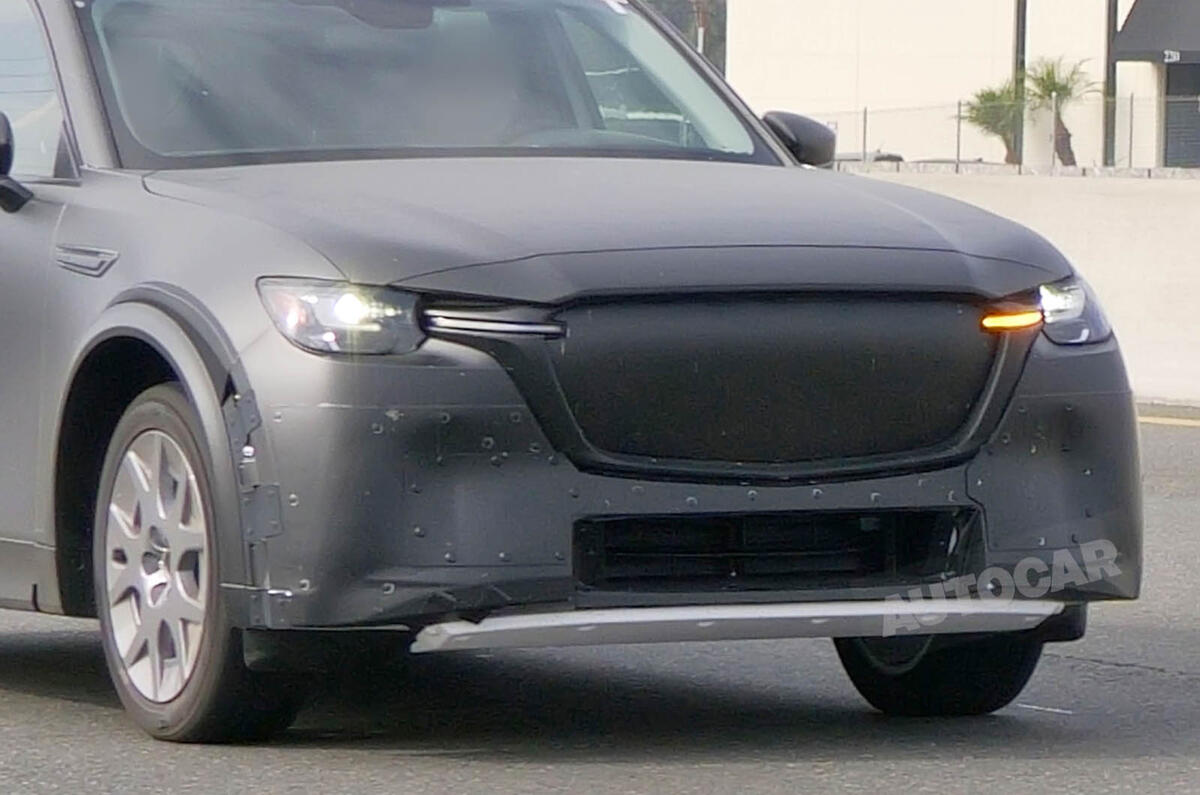 Mazda EV mule spyshots 009
