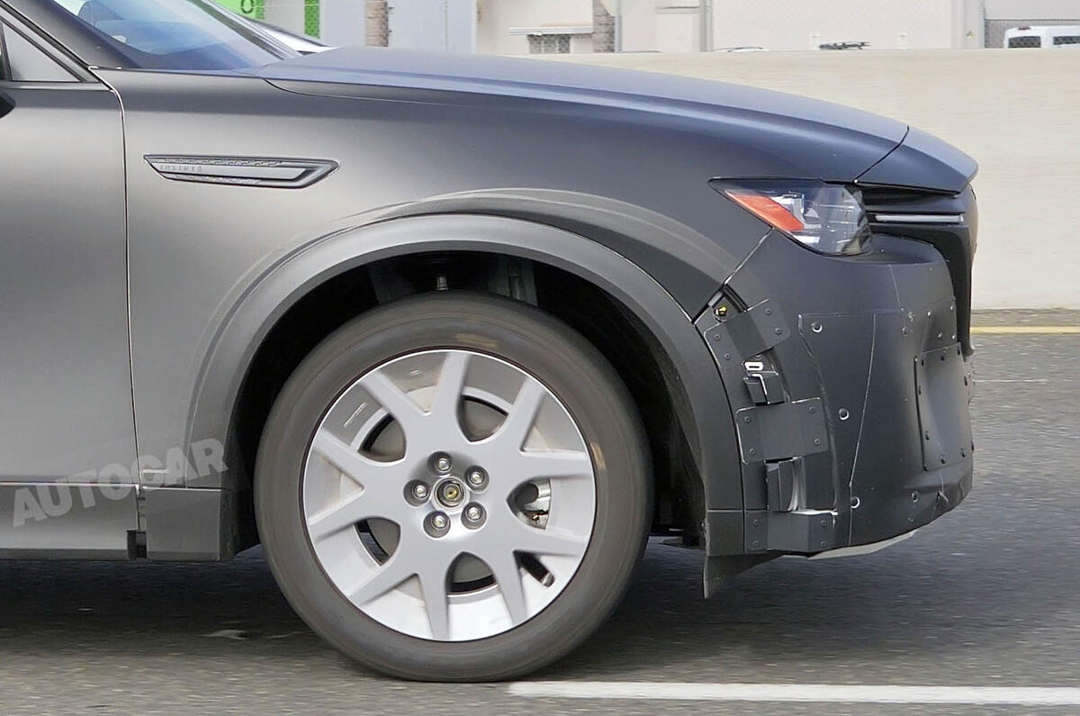 Mazda EV mule spyshots 010