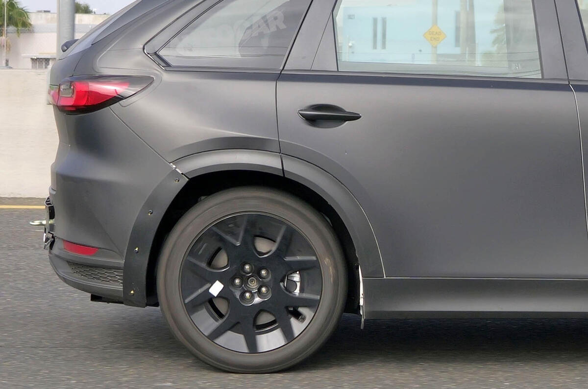 Mazda EV mule spyshots 011