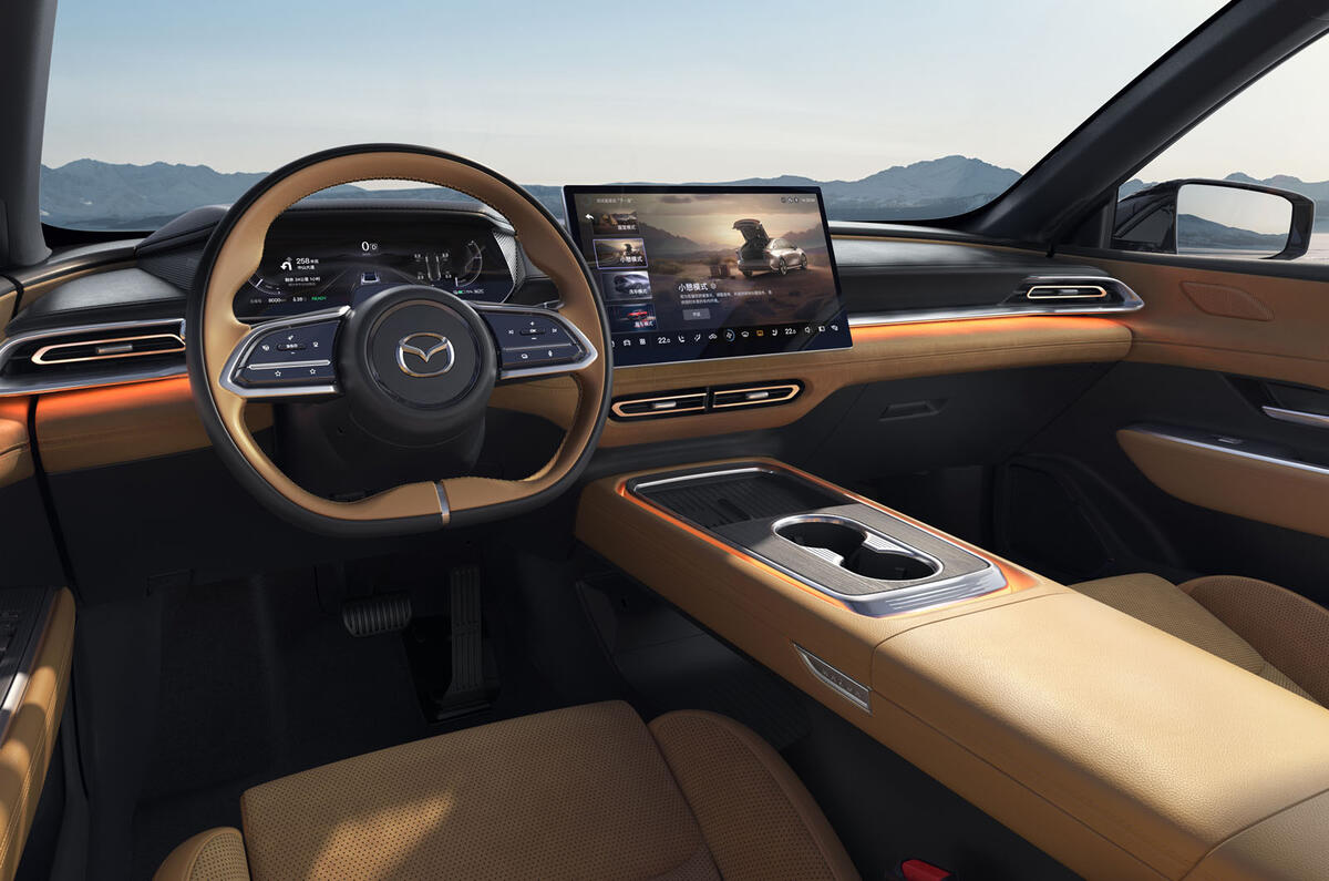 Mazda EZ 6 dashboard