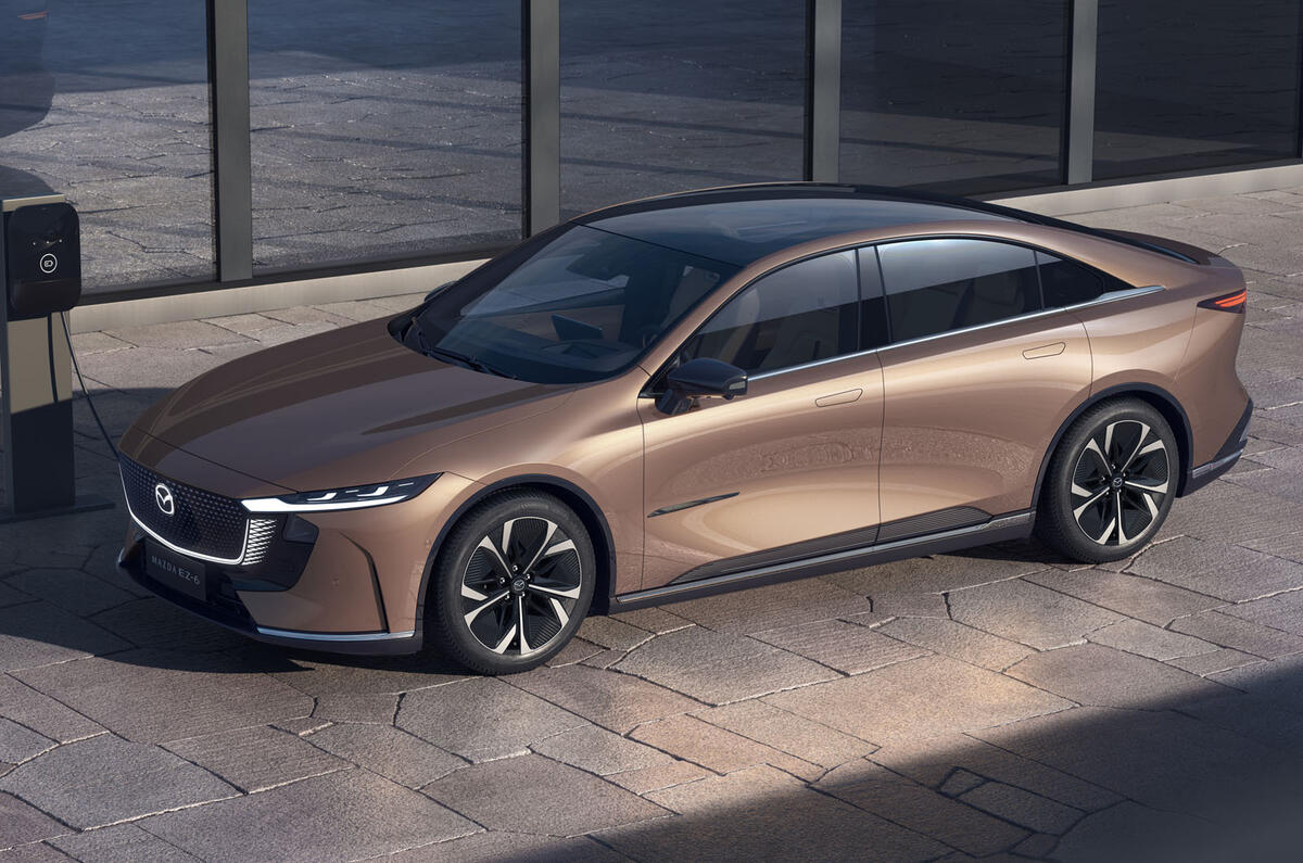 Mazda EZ 6 front from above