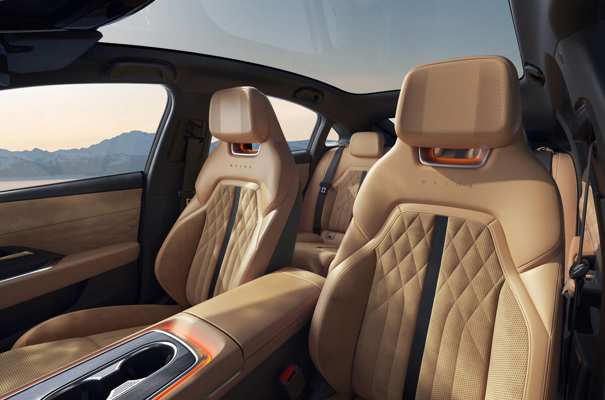 Mazda EZ 6 front seats