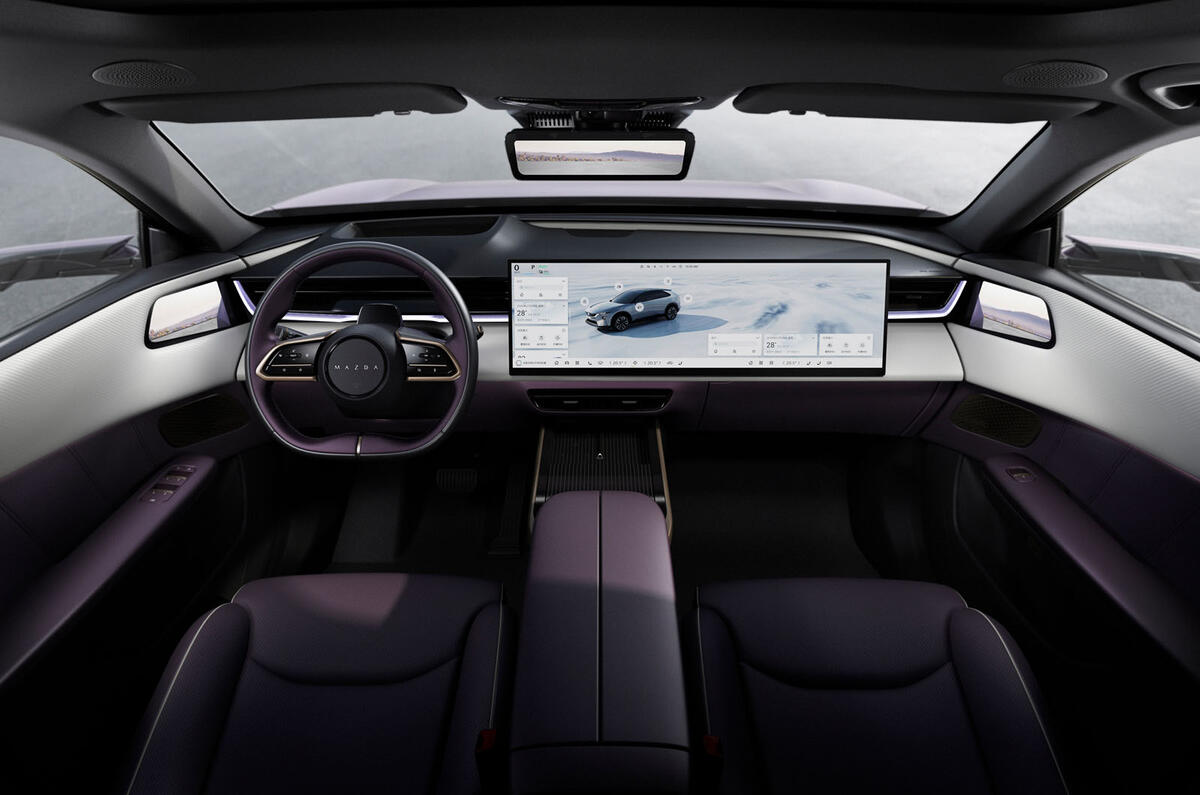 Mazda EZ 60 dashboard Mazda EZ 60 dashboard