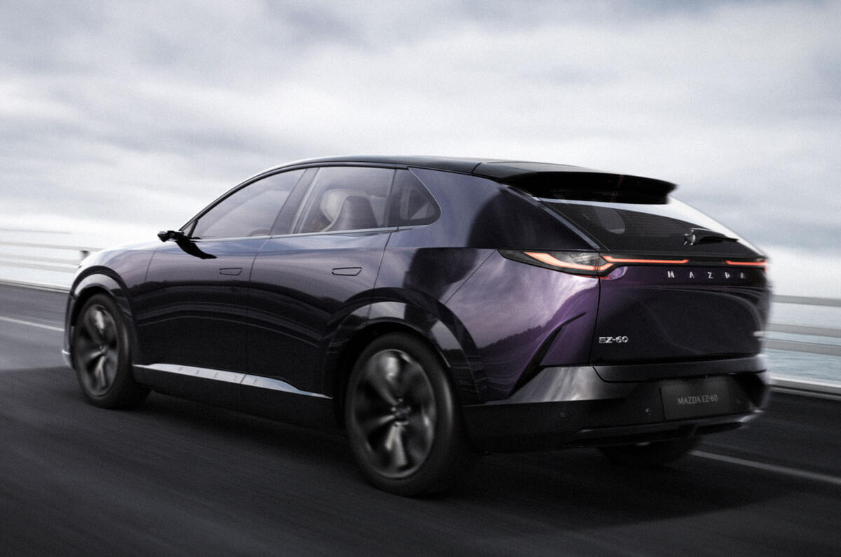 Mazda EZ 60 rear quarter tracking Mazda EZ 60 rear quarter tracking