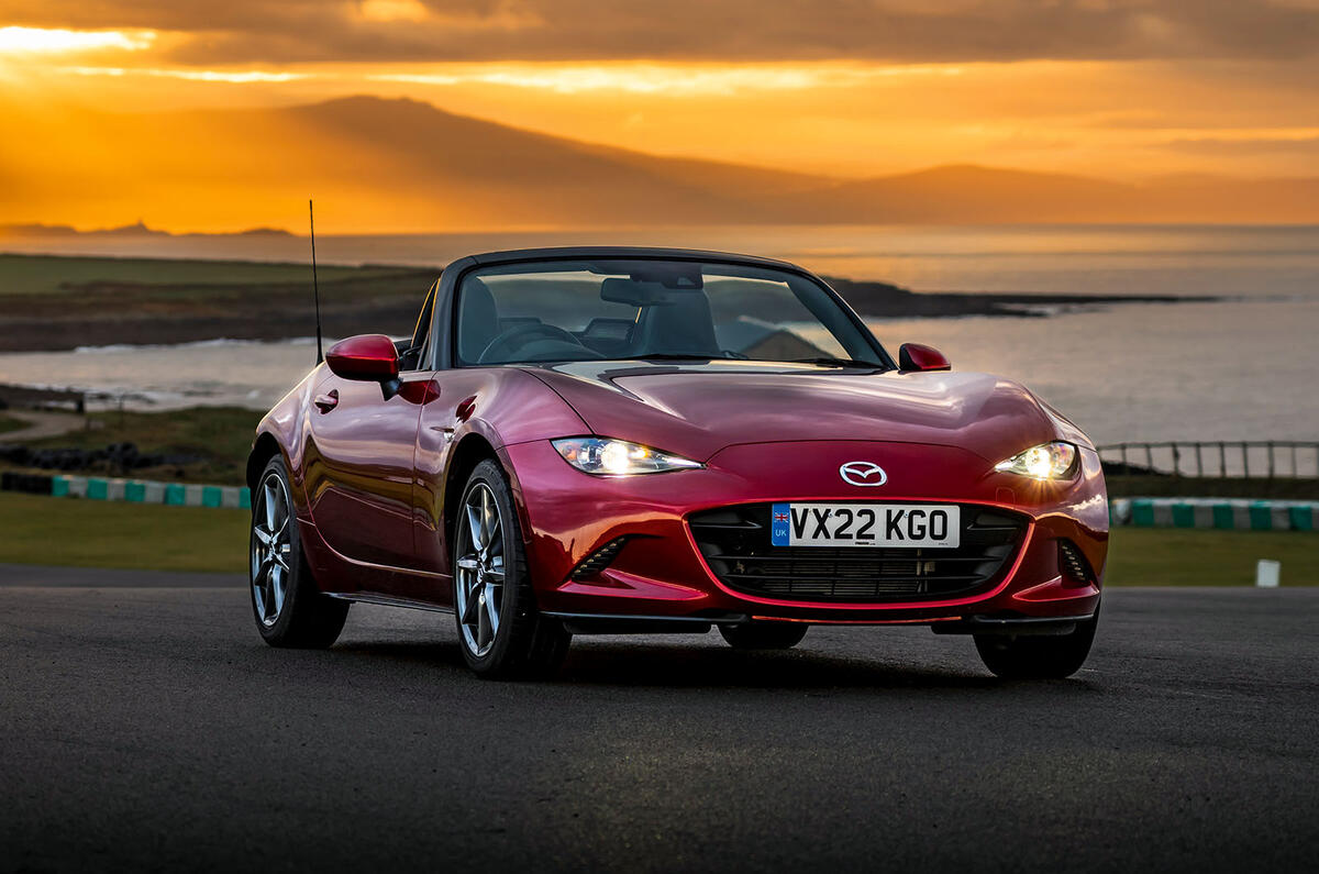 Mazda MX5 front three quarter